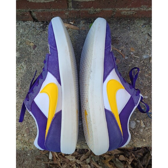 Nike SB Force 58 Yellow Purple Amarillo White DV5477-500 - Picture 4 of 11